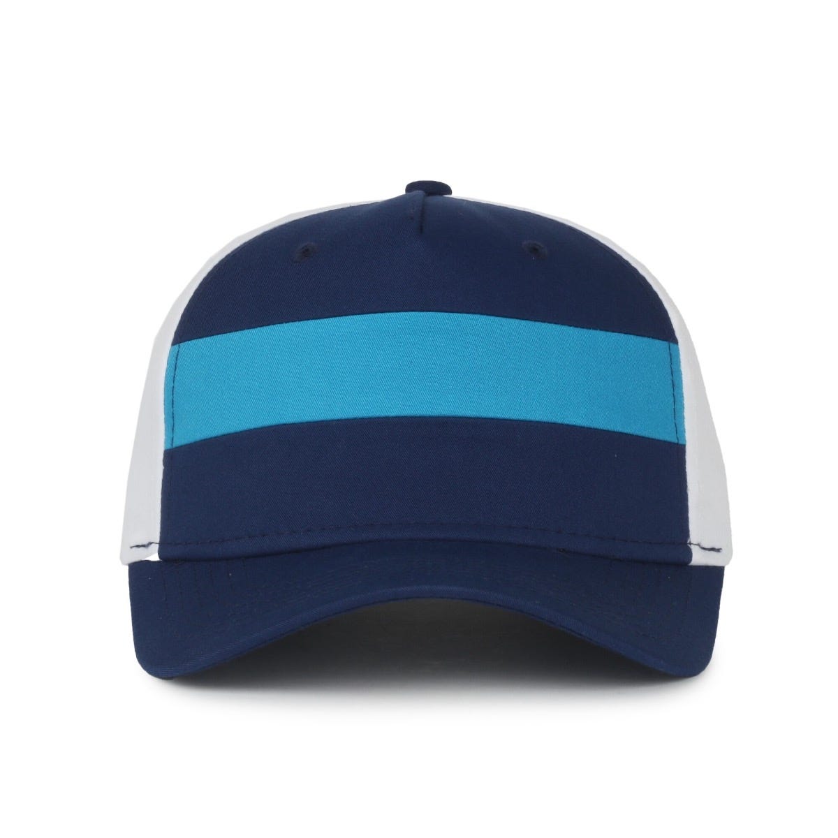 Legendary Headwear PHOENIX 7-Panel Structured Snapback Cap - Navy/Bright Blue/White