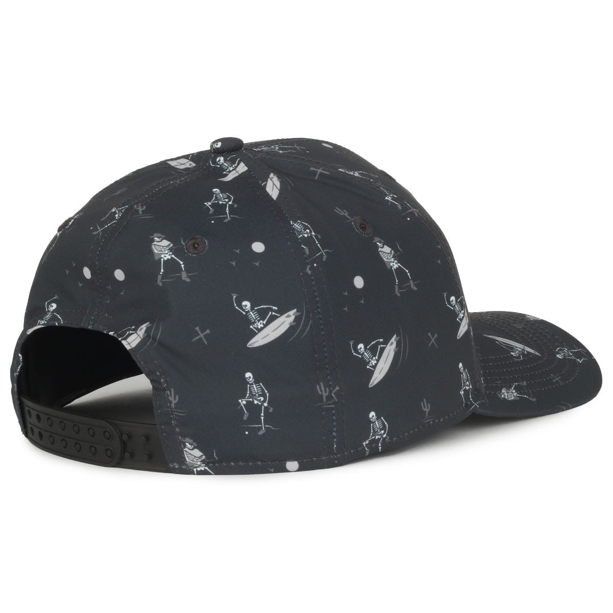 Legendary Headwear QUIVER Sublimated Print Structured Snapback Cap - Ghostrider Charcoal