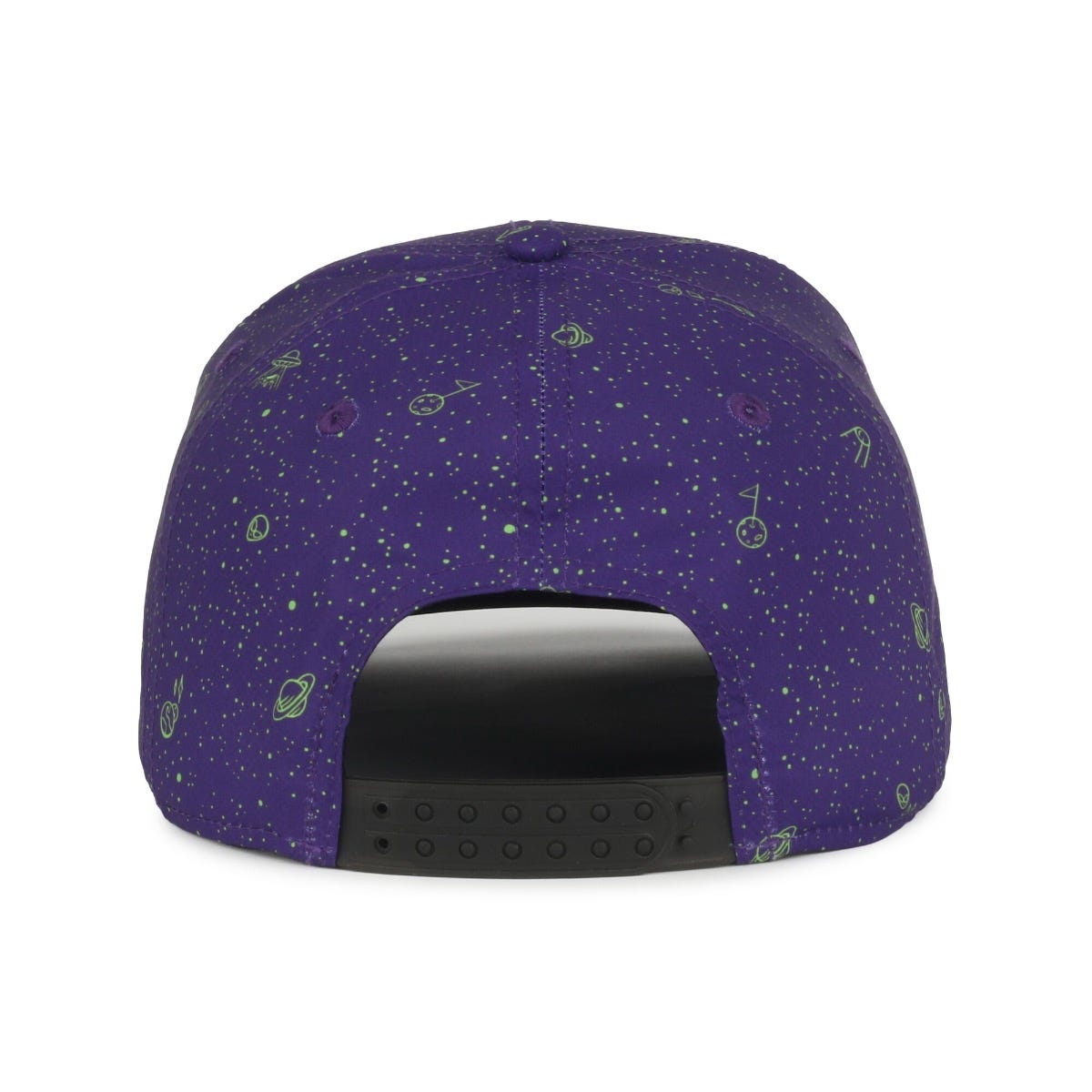 Legendary Headwear QUIVER Sublimated Print Structured Snapback Cap - Galactic Purple