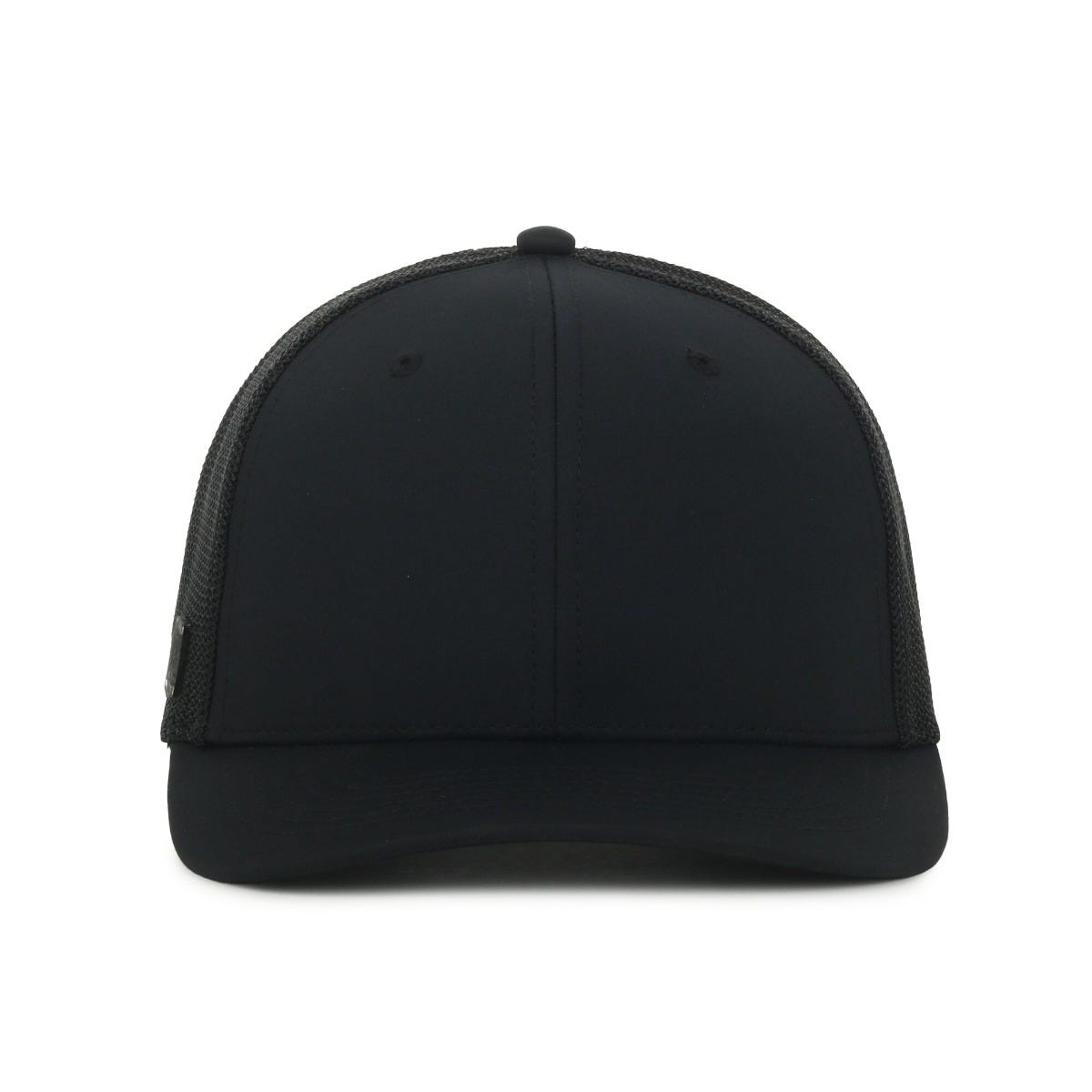 Legendary Headwear SIXER Retro Stretch Mesh Back Trucker Cap - Black