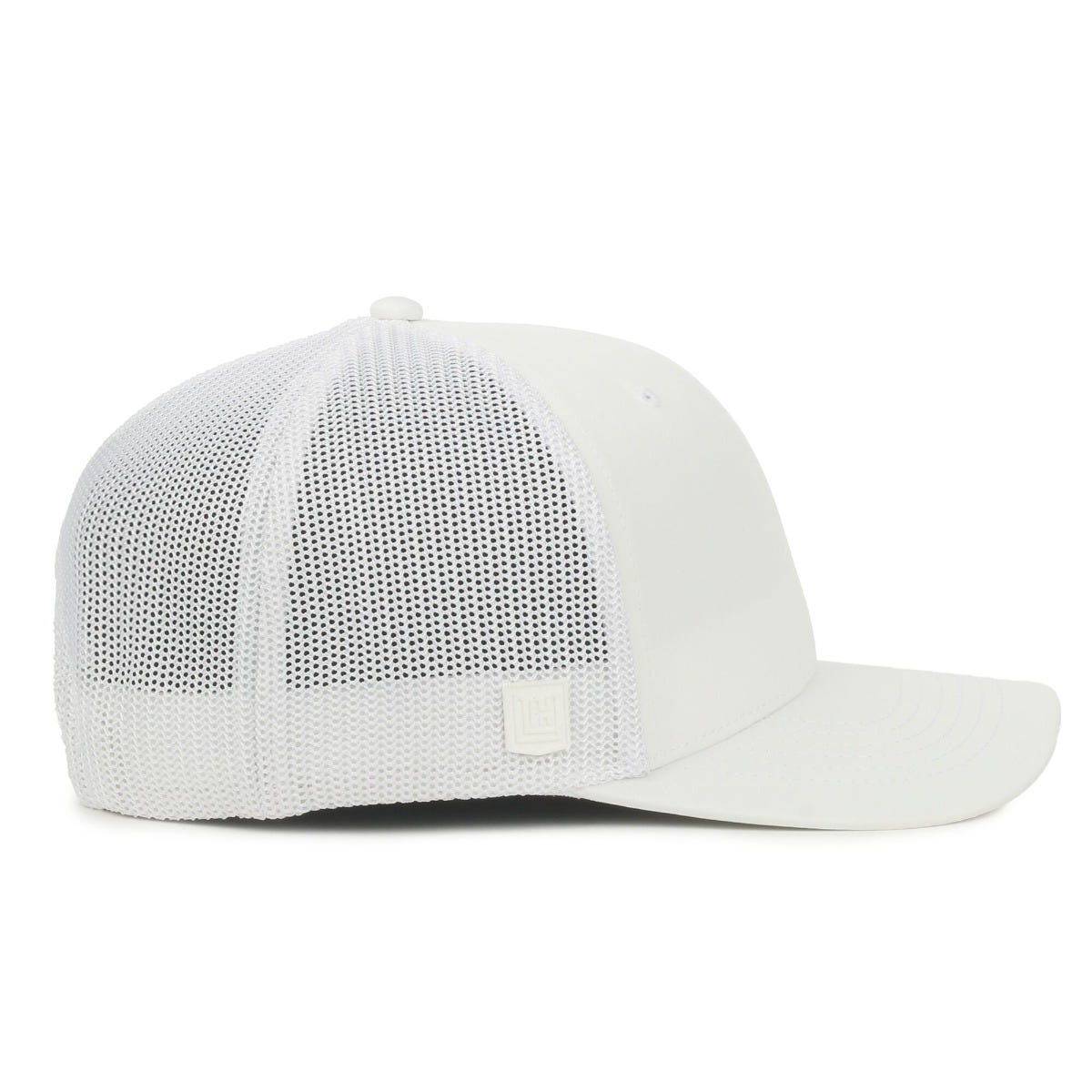 Legendary Headwear SIXER Retro Stretch Mesh Back Trucker Cap - White