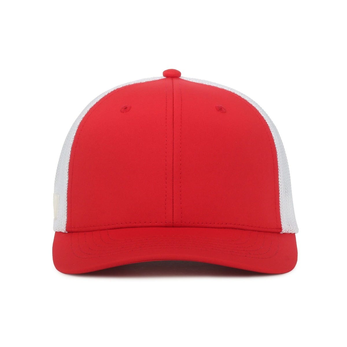 Legendary Headwear SIXER Retro Stretch Mesh Back Trucker Cap - Red/White