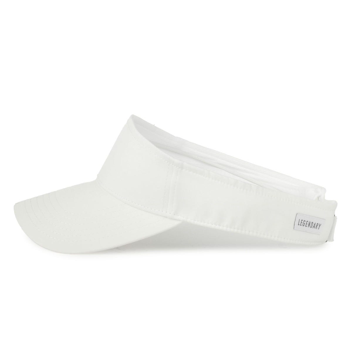 Legendary Headwear SOL Performance Visor - White