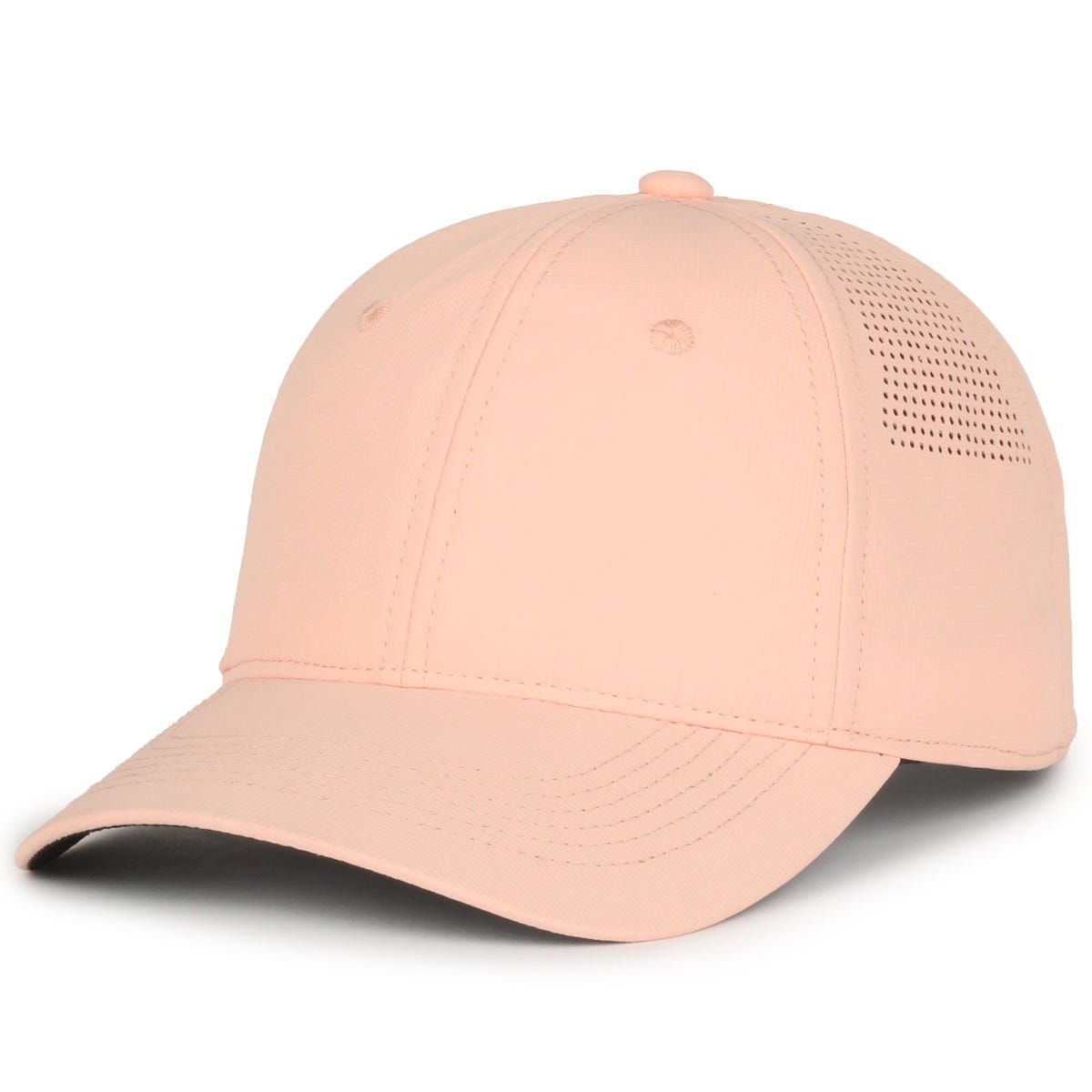 Legendary Headwear HANA Ladies Fit Performance Cap with Ponytail Opening - Peach
