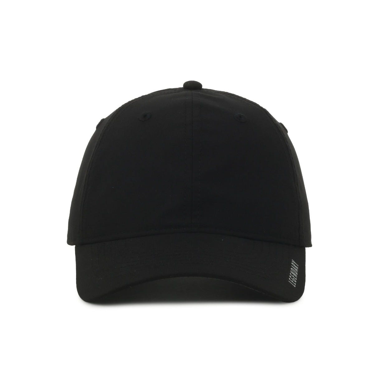 Legendary Headwear VELO Unstructured Performance Cap - Black
