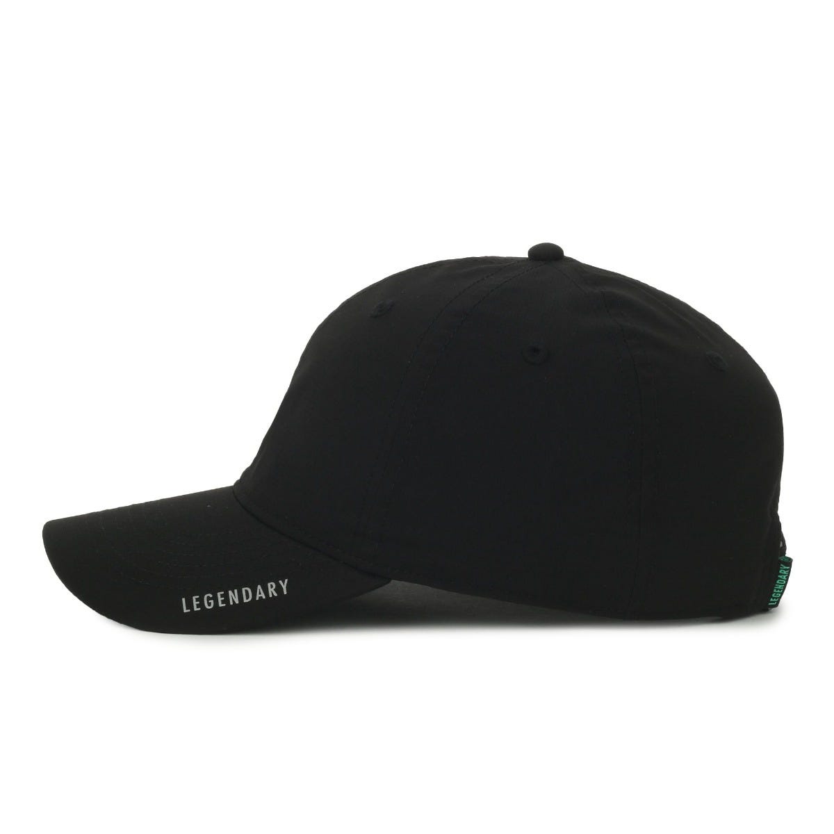 Legendary Headwear VELO Unstructured Performance Cap - Black
