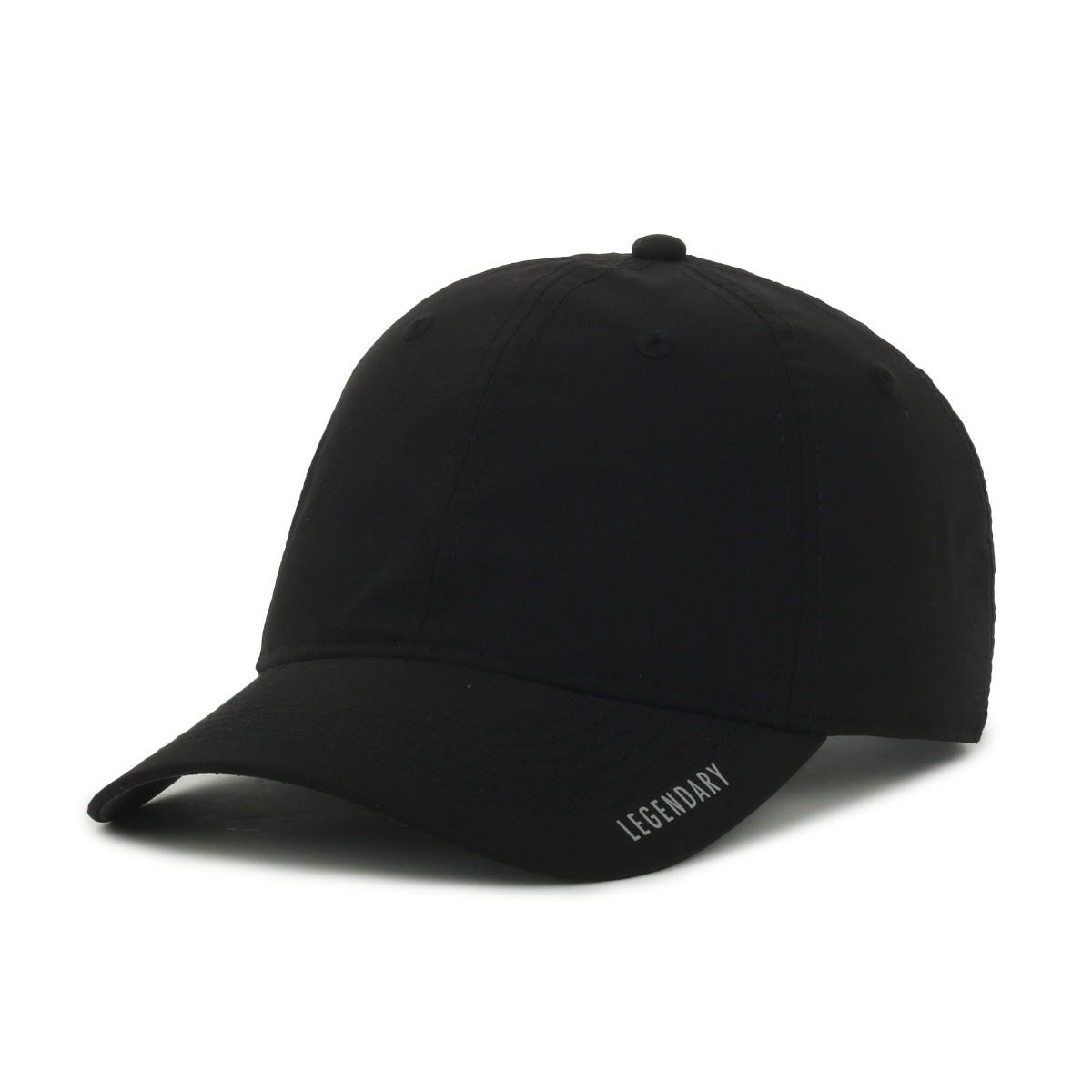 Legendary Headwear VELO Unstructured Performance Cap - Black
