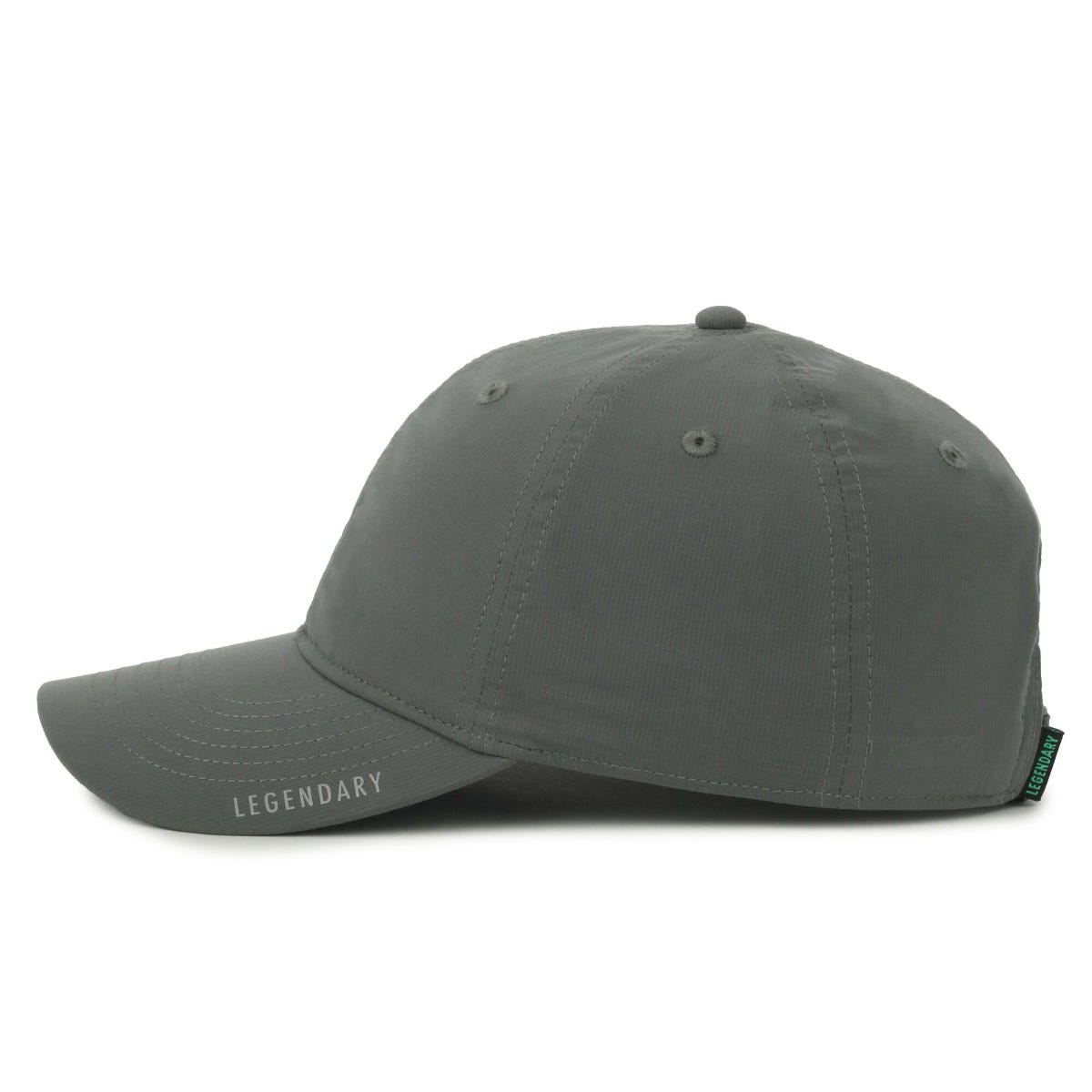 Legendary Headwear VELO Unstructured Performance Cap - Charcoal