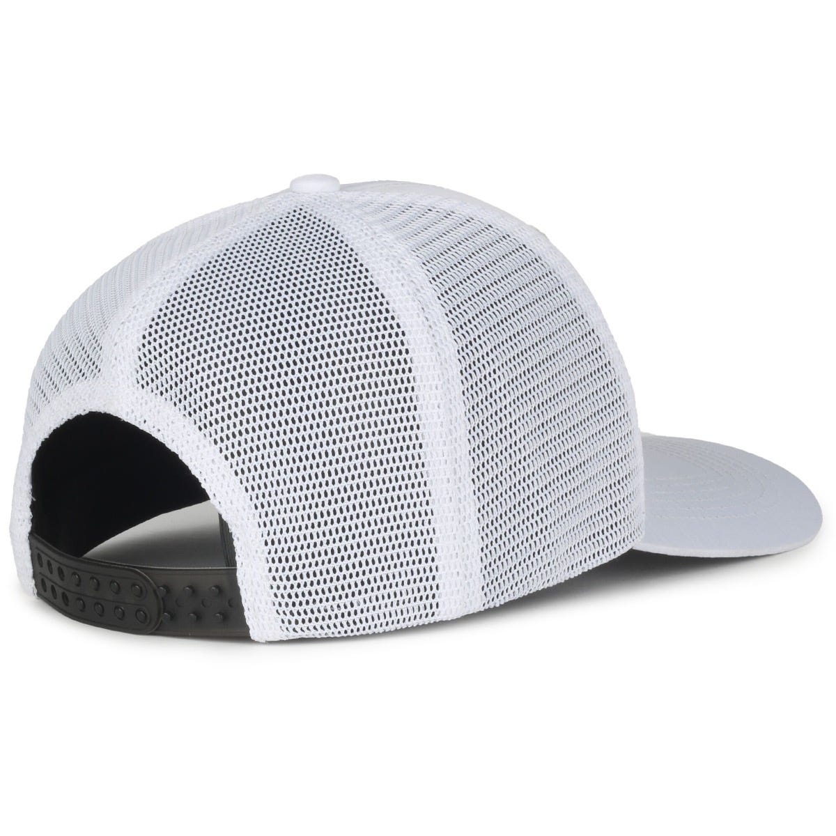 Legendary Headwear UPPERS Greenline Recycled Mesh Back Trucker Cap - White/White