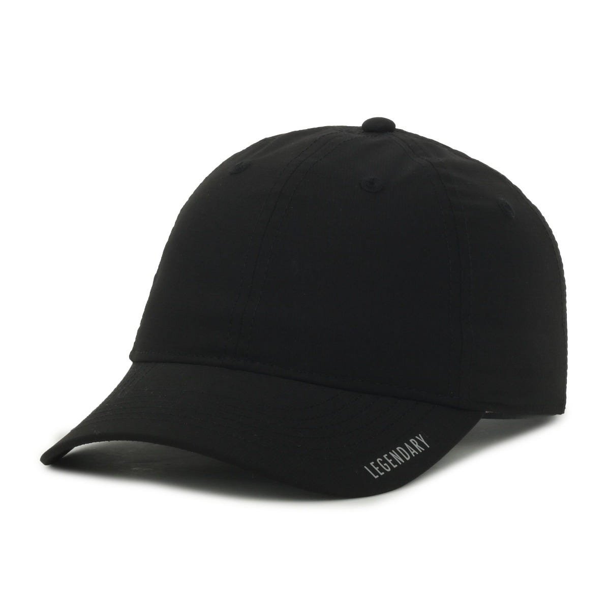 Legendary Headwear VELO JUNIOR Youth Unstructured Performance Cap - Black