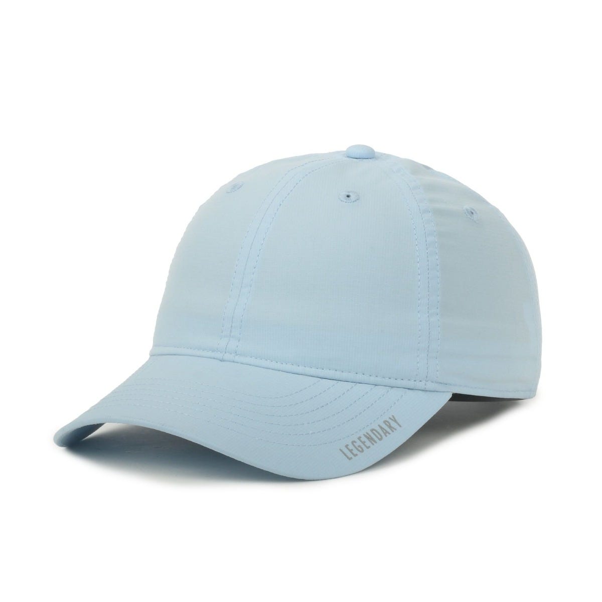 Legendary Headwear VELO SMALL Small Fit Unstructured Performance Cap - Light Blue