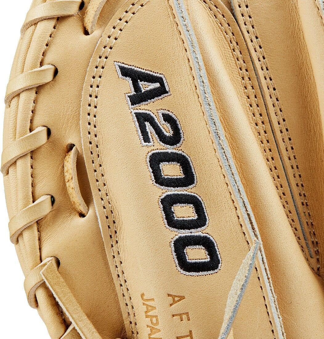 Wilson A2000 M23 33.50" Baseball Catcher's Mitt WBW102093335 - Blonde - HIT a Double - 8