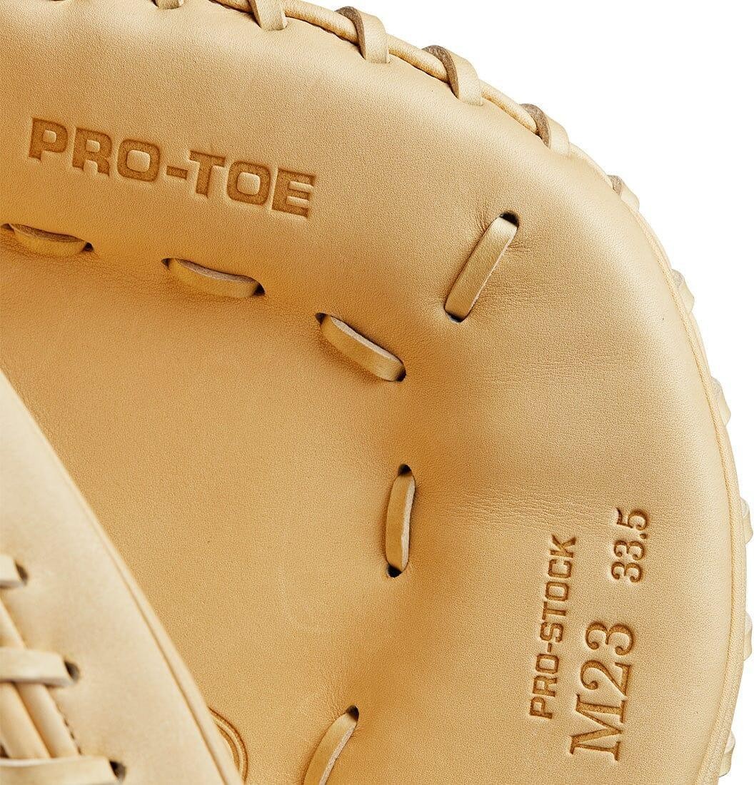 Wilson A2000 M23 33.50" Baseball Catcher's Mitt WBW102093335 - Blonde - HIT a Double - 7