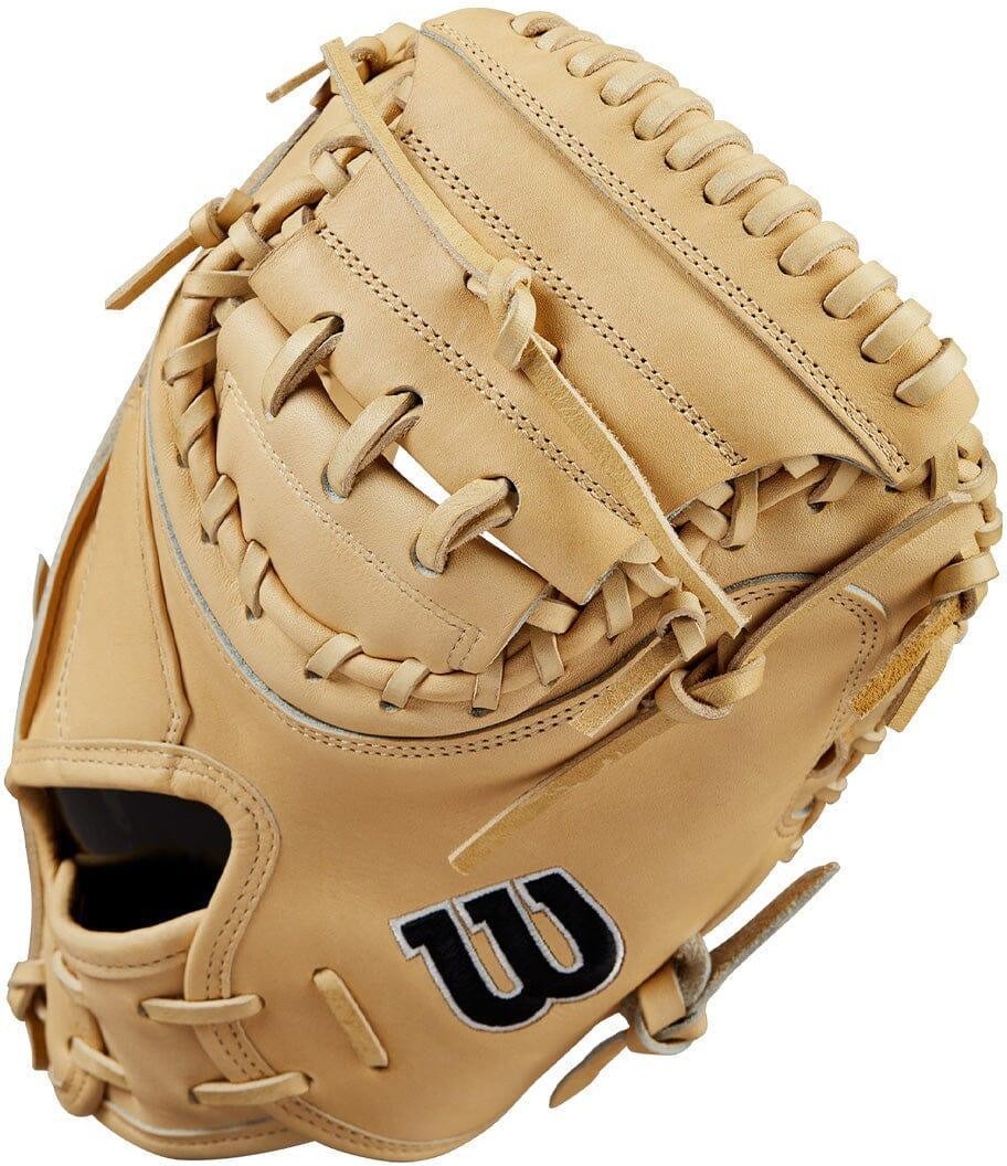 Wilson A2000 M23 33.50" Baseball Catcher's Mitt WBW102093335 - Blonde - HIT a Double - 4