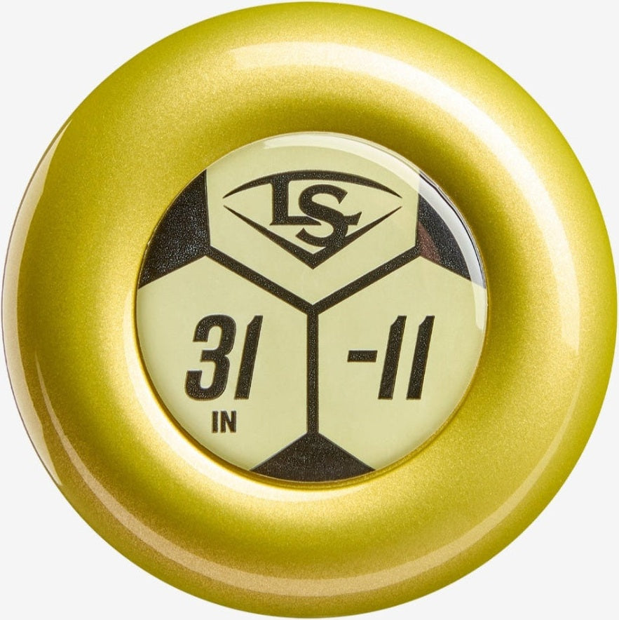 Louisville Slugger 2026 Dynasty (-11) USA Approved Bat - Green Yellow - HIT a Duble - 6