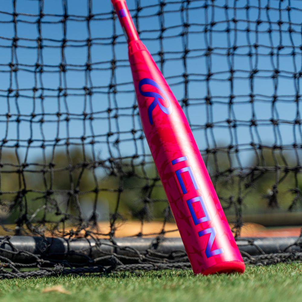 Rawlings 2027 Icon (-12) Usa Approved Bat Rus7i12 - Hot Pink Royal Blue