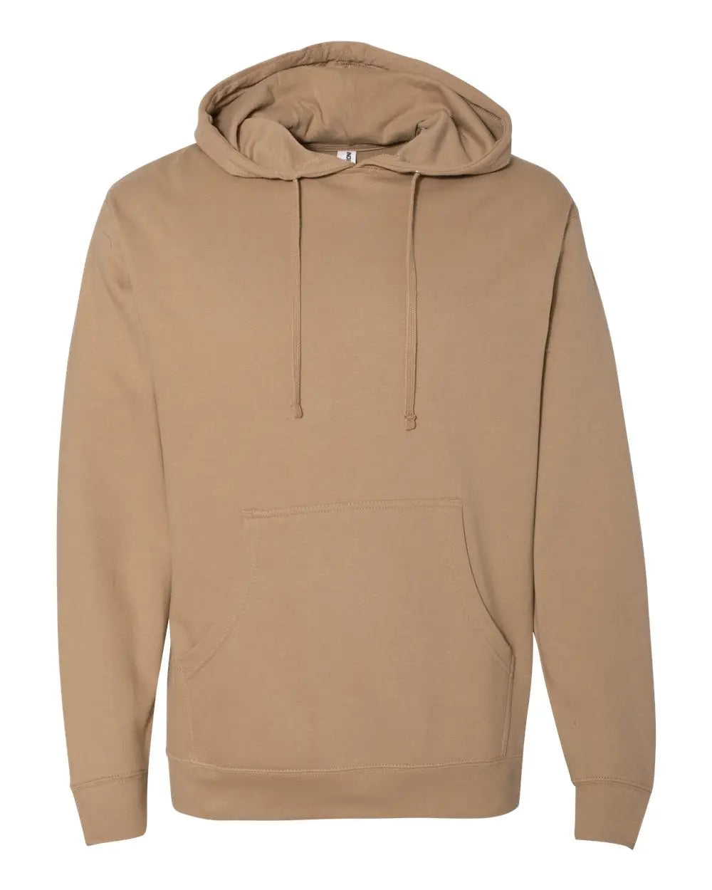 Independent Trading Co. Ss4500 Midweight Hooded Sweatshirt - Sandstone - Gray / Xs