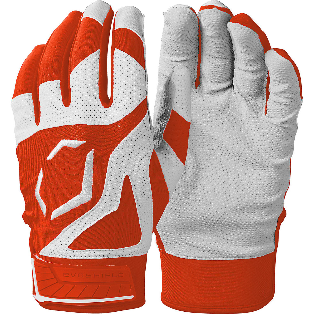 EvoShield Youth SRZ-1 Batting Gloves - Orange