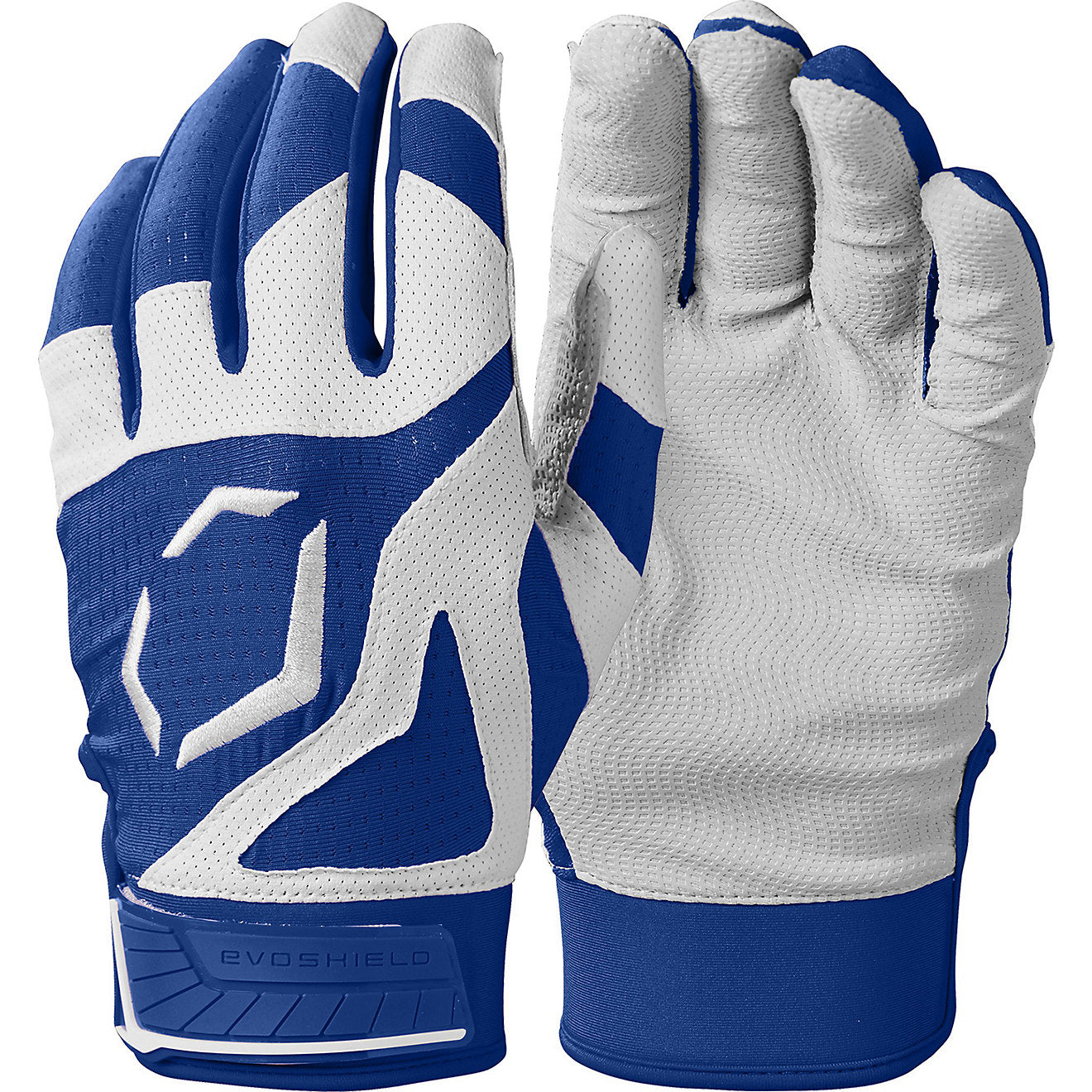EvoShield Youth SRZ-1 Batting Gloves - Royal