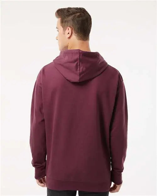 Independent Trading Co. Ss4500 Midweight Hooded Sweatshirt - Maroon