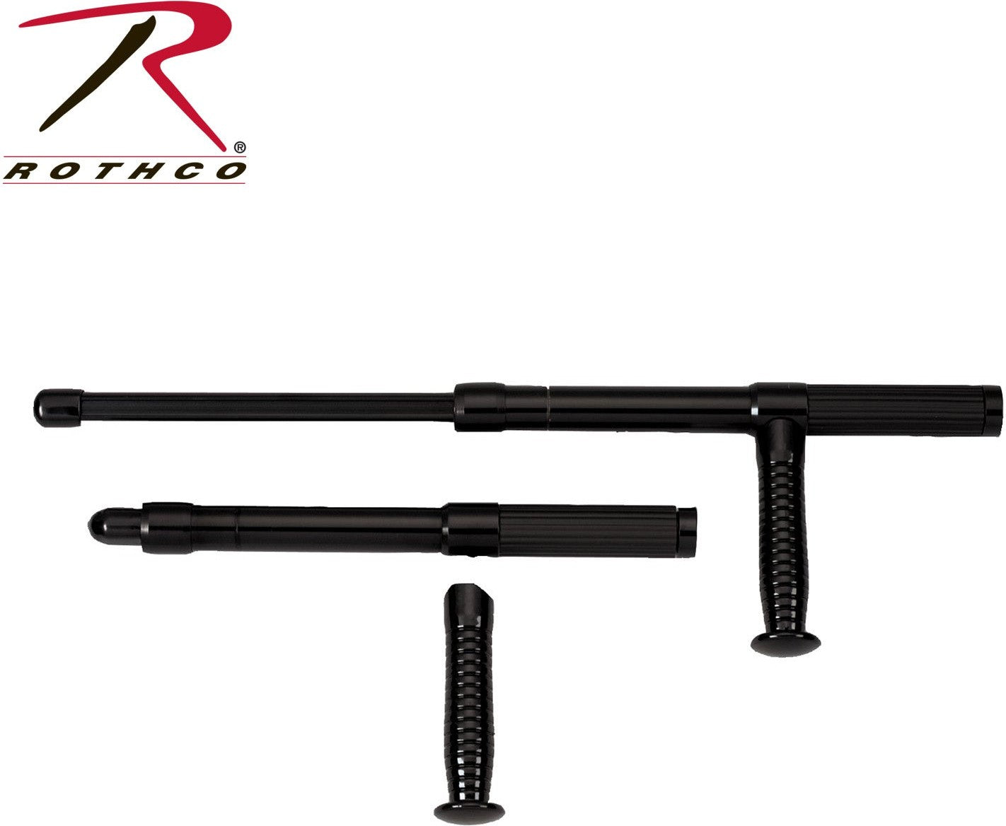 21’’ Expandable Aluminum Baton W/ Side Handle