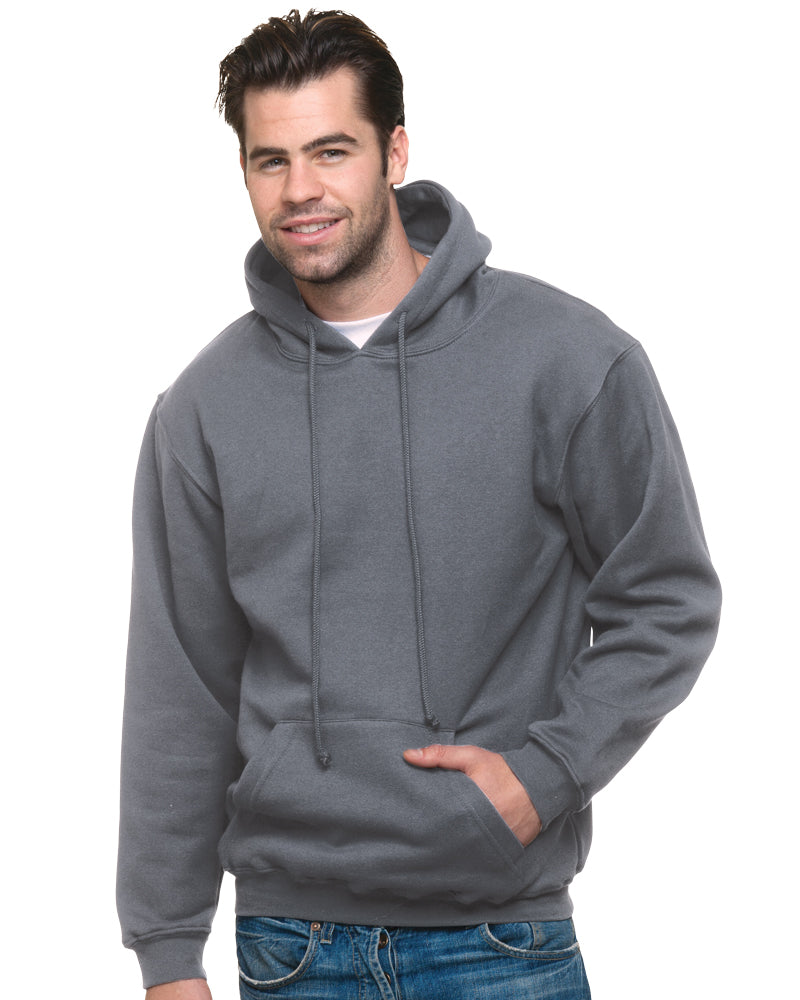 Bayside 2160B Union-Made Hooded Sweatshirt - 2160 - Charcoal