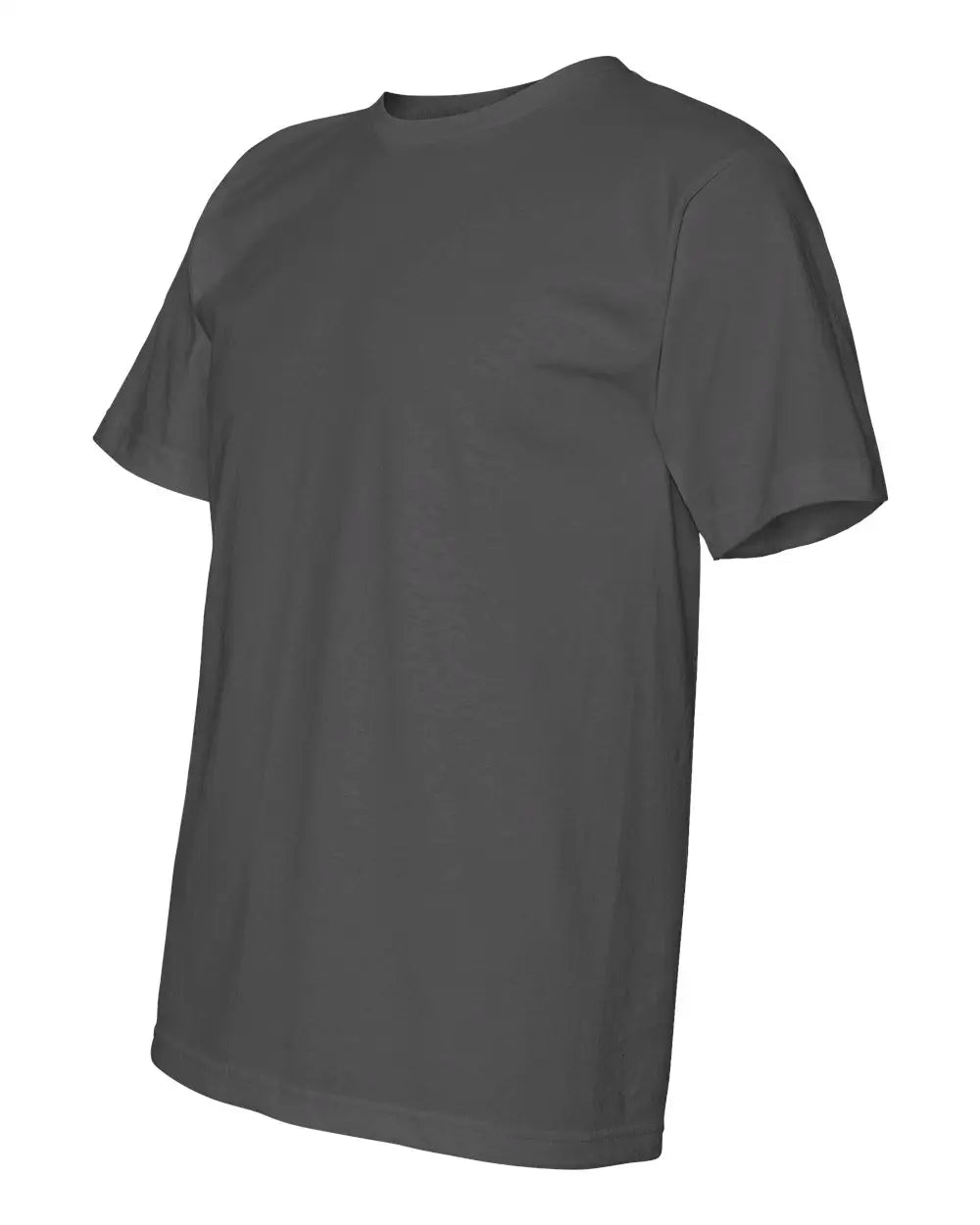Bayside 5040 Usa-made Midweight T-shirt - Charcoal - Dark Gray / s