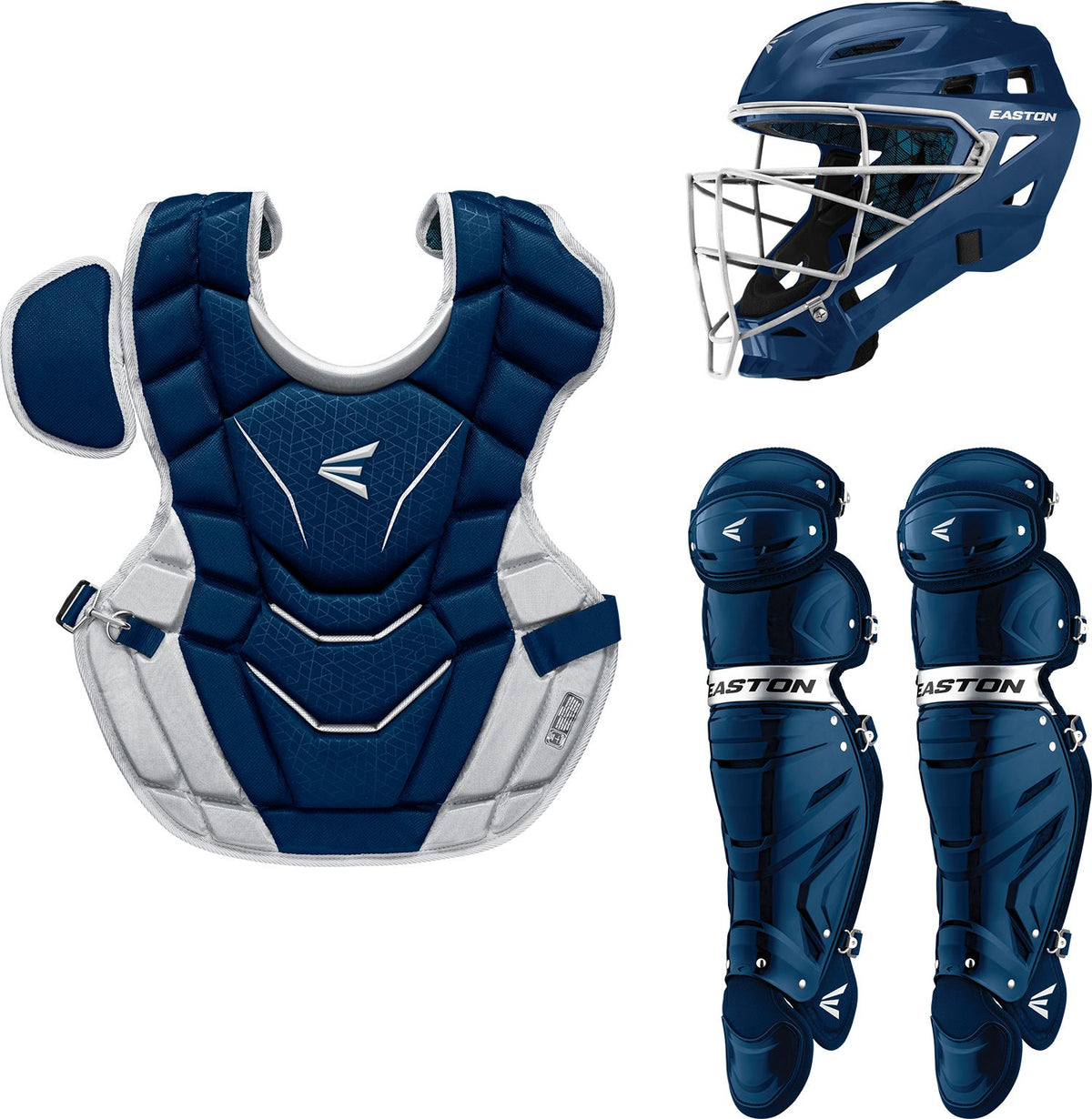 Easton Gametime Youth Catcher&#39;s Set - Navy