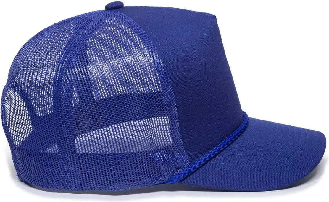Oc Sports Gl-155 Adjustable Mesh Back Cap - Royal - 6 7/8’’ - 7 1/2’’