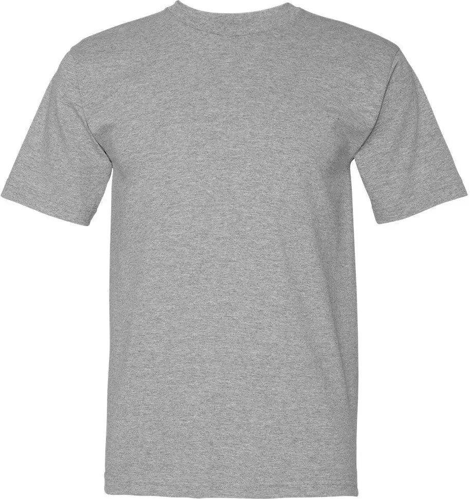 Bayside 5040 Usa-made Midweight T-shirt - Dark Ash - Gray / s