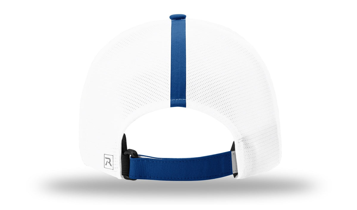 Richardson 227 Tech Mesh W/ Stretch Caps - Royal White