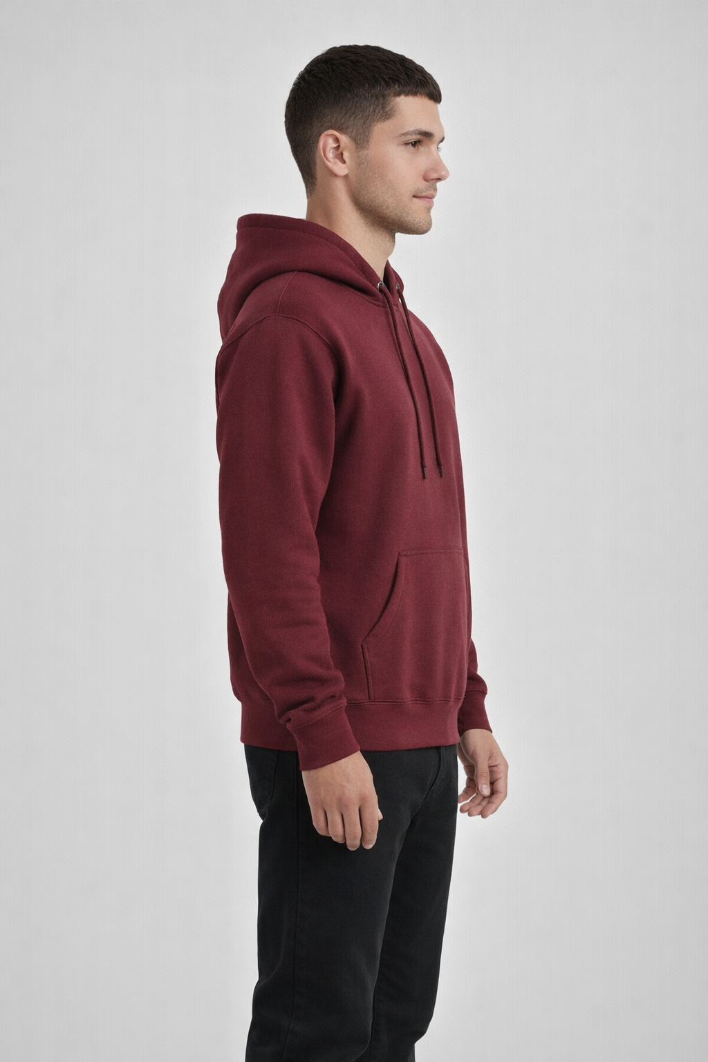 Maroon PRO-WEAVE HOOD