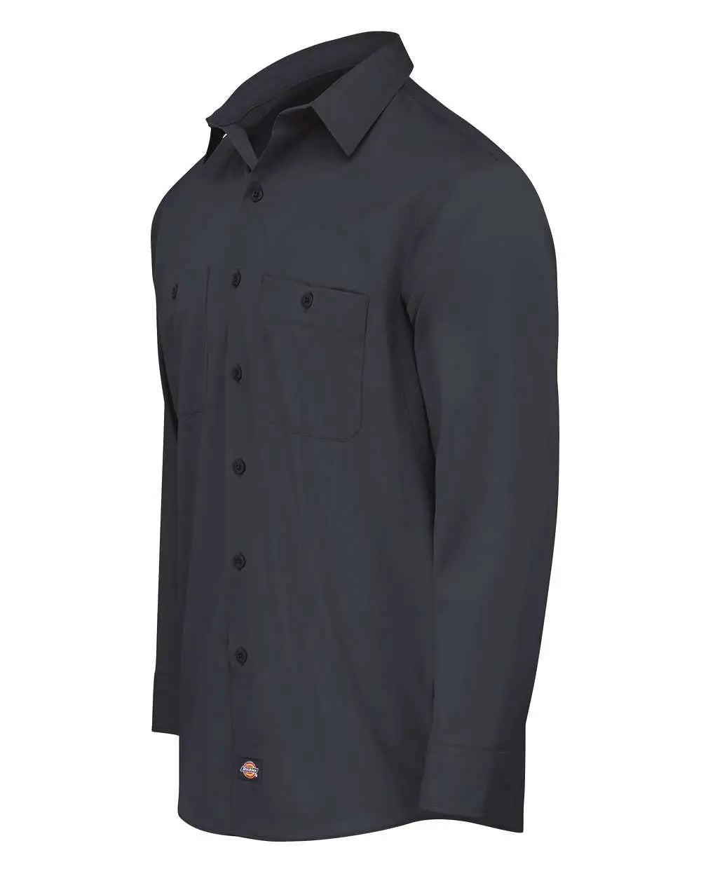 Dickies Ll51 Industrial Worktech Ventilated Long Sleeve Work Shirt - Dark Navy - s