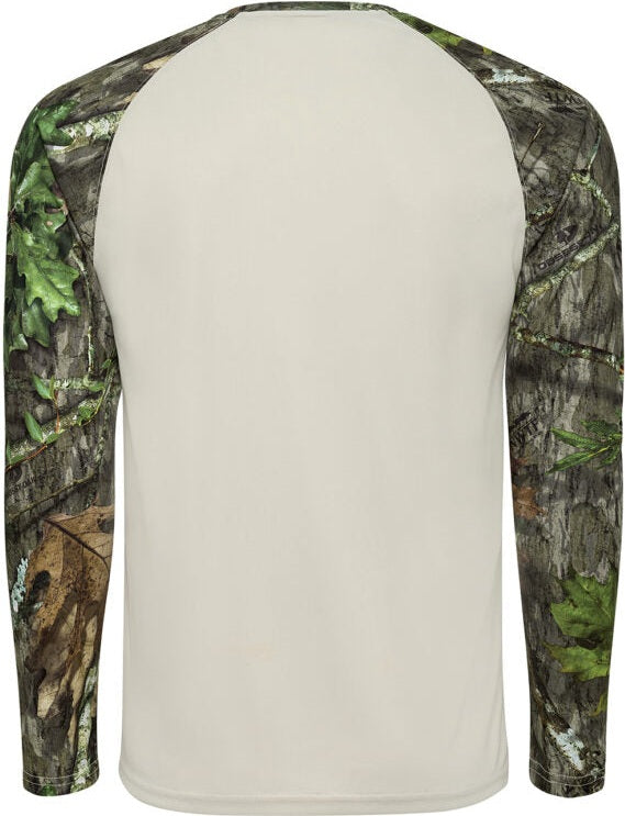 Paragon 236 Jackson Mossy Oak Sublimated Sleeve Tee - Sand Mossy Oak Obsession