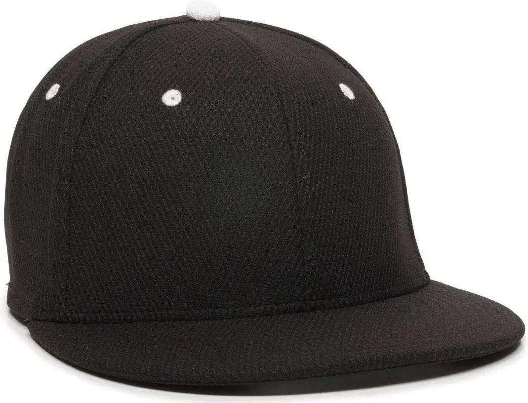 Oc Sports Cage25 Flexible Fitting Cap - Black White - 6 3/8’’ - 3/4’’