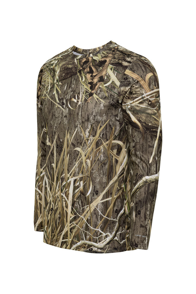 Paragon 237 Oxford Mossy Oak Full Sublimated Tee - Mossy Oak Shadow Grass Habitat