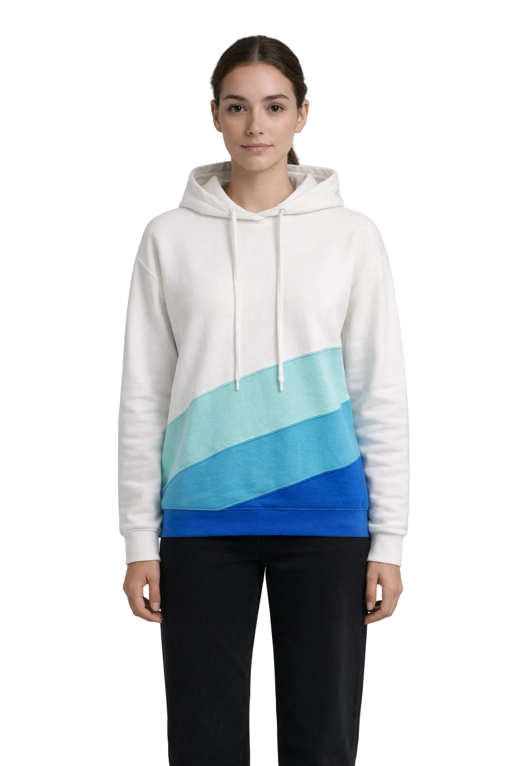 Royal MOOD & VIBE COLORBLOCK PANEL HOOD