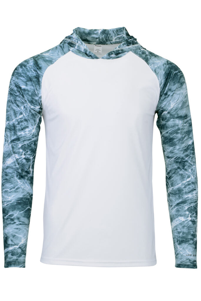 Paragon 241 Biloxi Sublimated Sleeve Hoodie - Spindrift