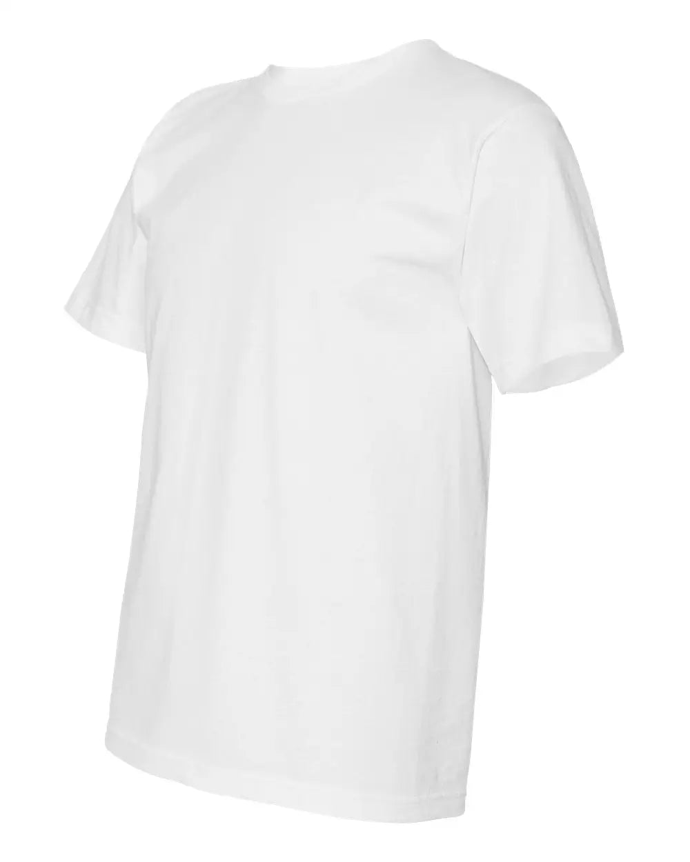 Bayside 5040 Usa-made Midweight T-shirt - White - s