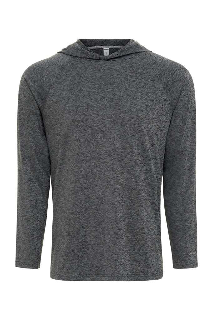 Paragon 249 Highlands Long Sleeve Hooded Tee - Black