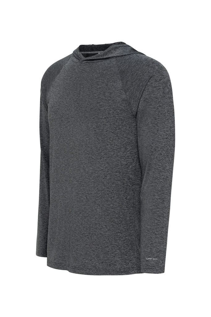 Paragon 249 Highlands Long Sleeve Hooded Tee - Black