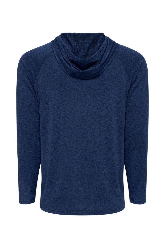 Paragon 249 Highlands Long Sleeve Hooded Tee - Navy