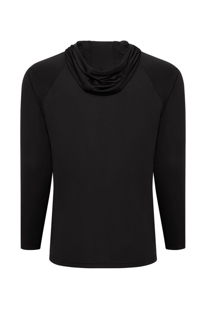 Paragon 254 Siesta Long Sleeve Hooded Tee - Black