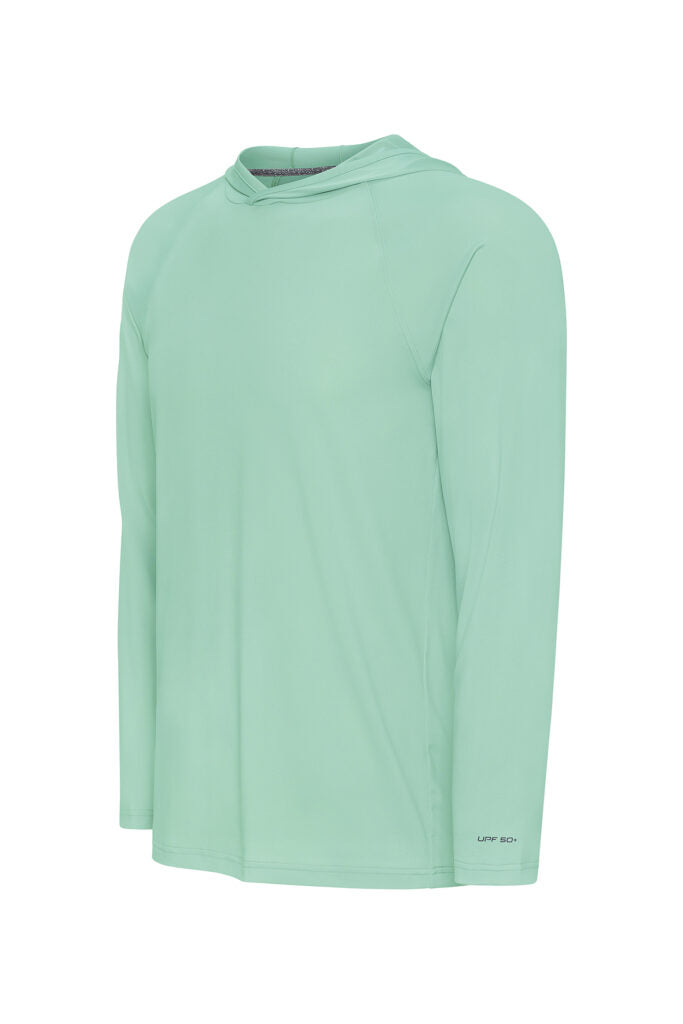 Paragon 254 Siesta Long Sleeve Hooded Tee - Mint Green
