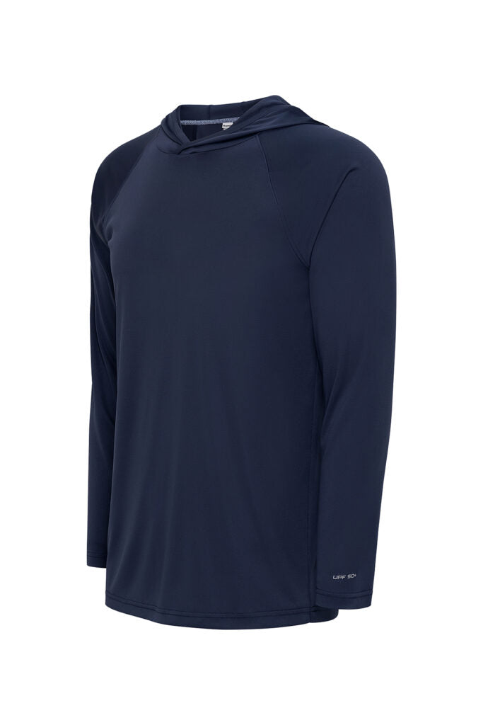 Paragon 254 Siesta Long Sleeve Hooded Tee - Navy