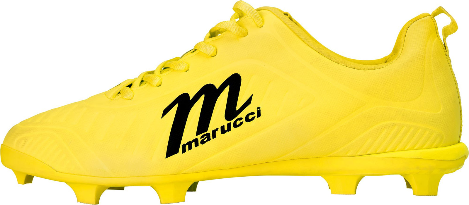 Marucci Highlander FLT Youth Molded Baseball Cleats MFWFLMY - Yellow - HIT a Double - 1