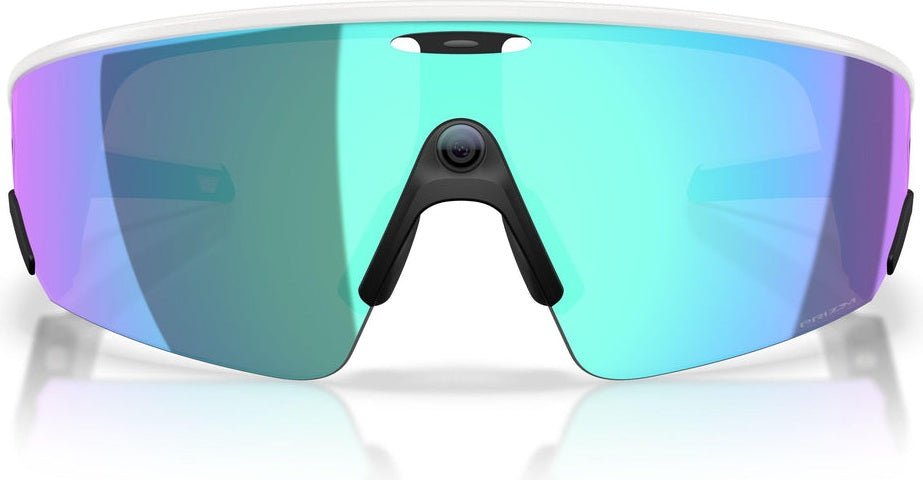 Oakley Meta Vanguard Sunglasses - White Prizm Sapphire - HIT a Doulbe - 1