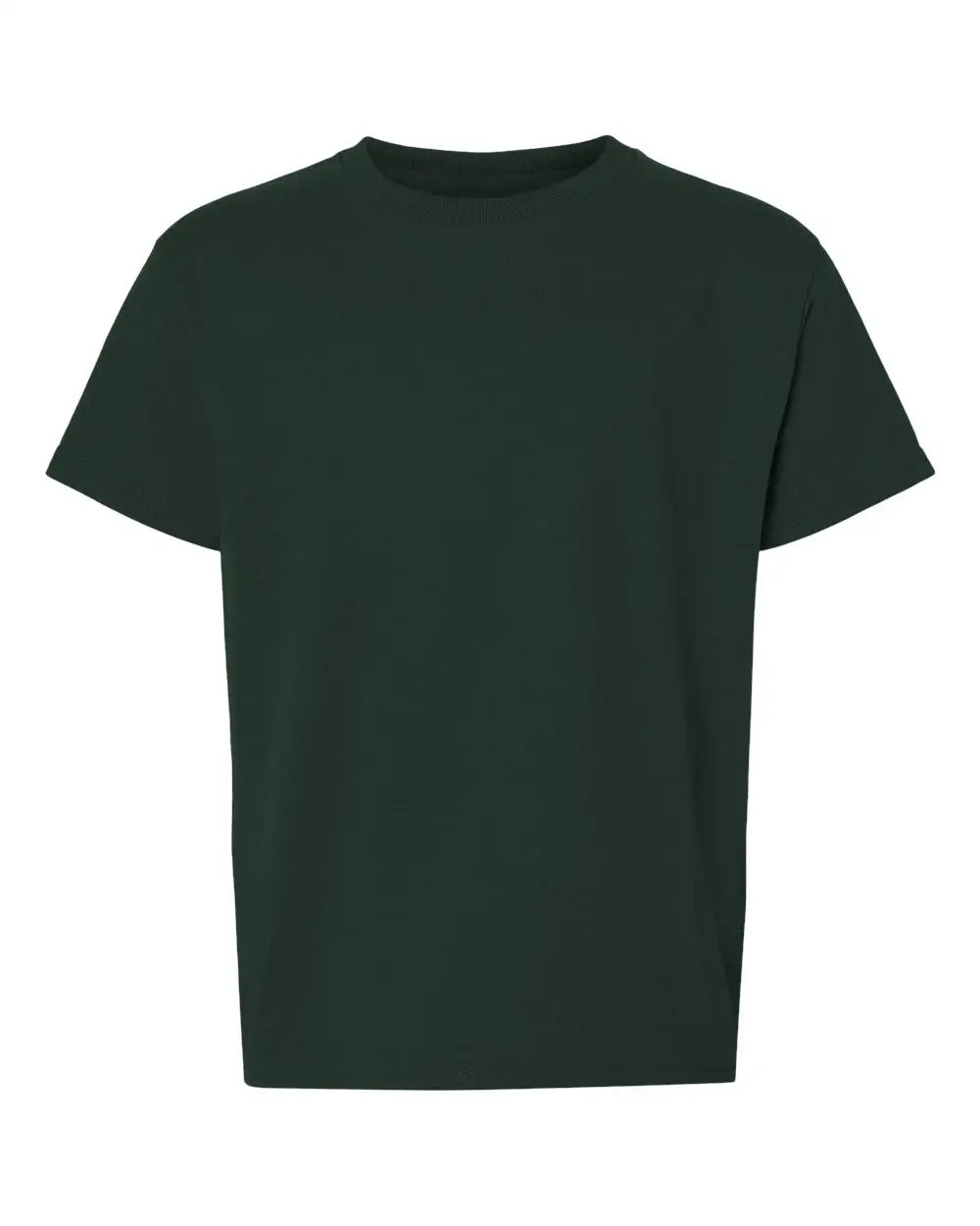 Gildan 8000b Dryblend® Youth T-shirt - Forest Green - Xs