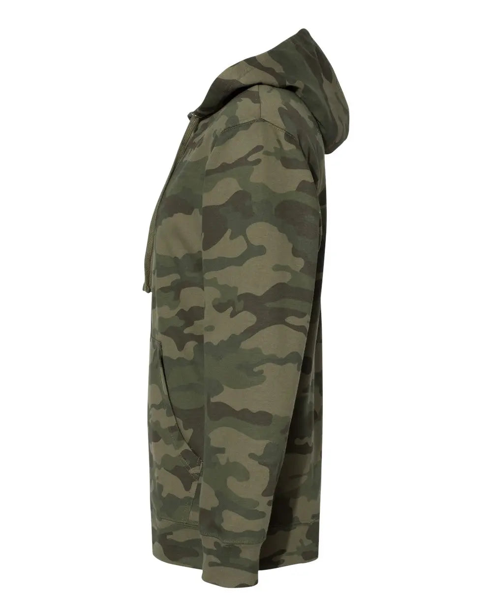 Independent Trading Co. Ss4500 Midweight Hooded Sweatshirt - Forest Camo