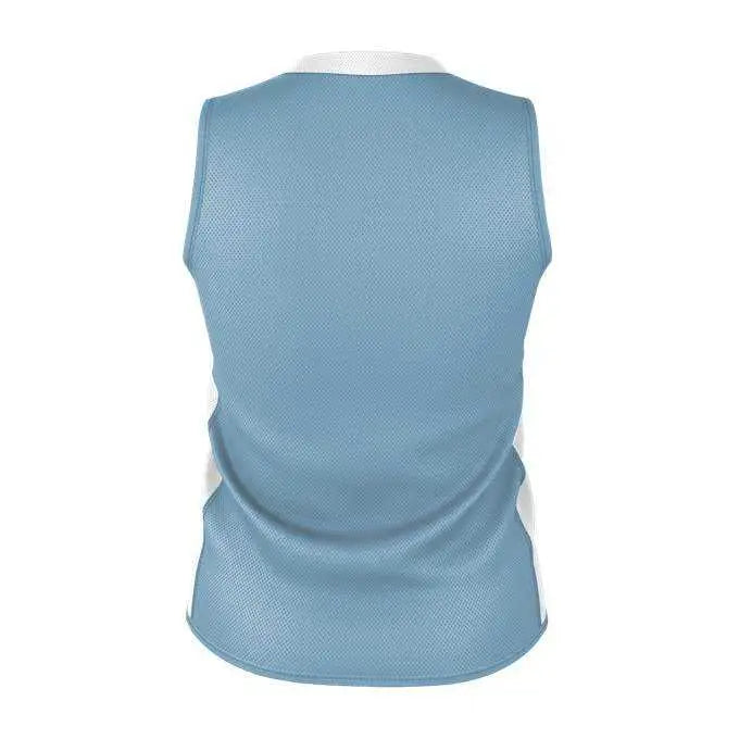 Alleson Athletic 589rspw Womens Single Ply Reversible Jersey - Sky Blue White